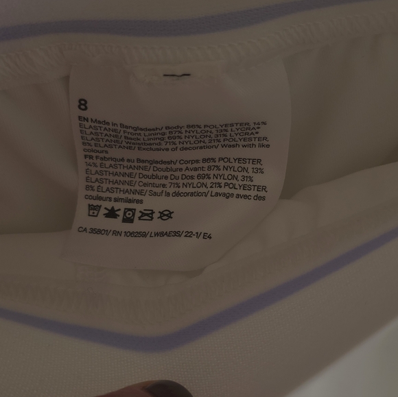 Lululemon Court Rival High-Rise Tennis Skirt Size 8 - Picture 5 of 8